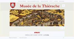 Desktop Screenshot of museedelathierache.com